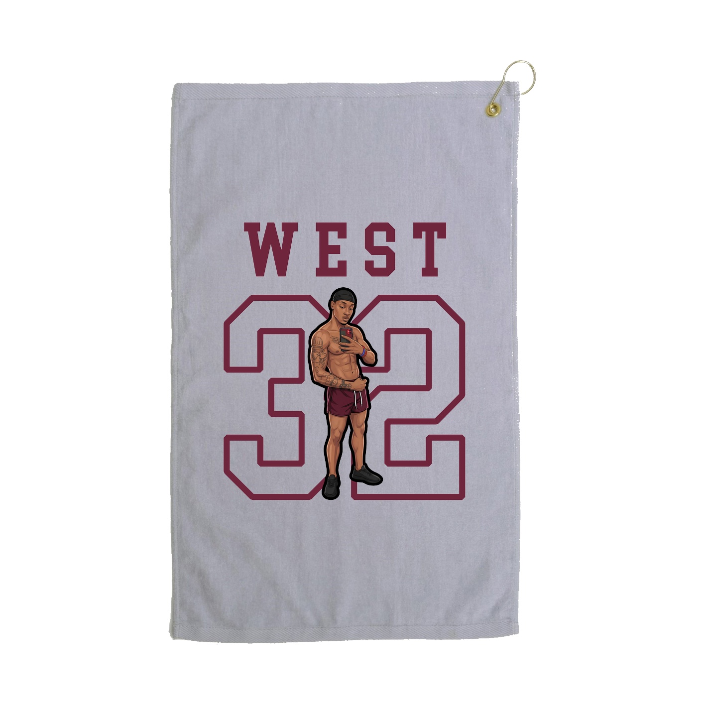 Golf Towel — Shirsey in Grey