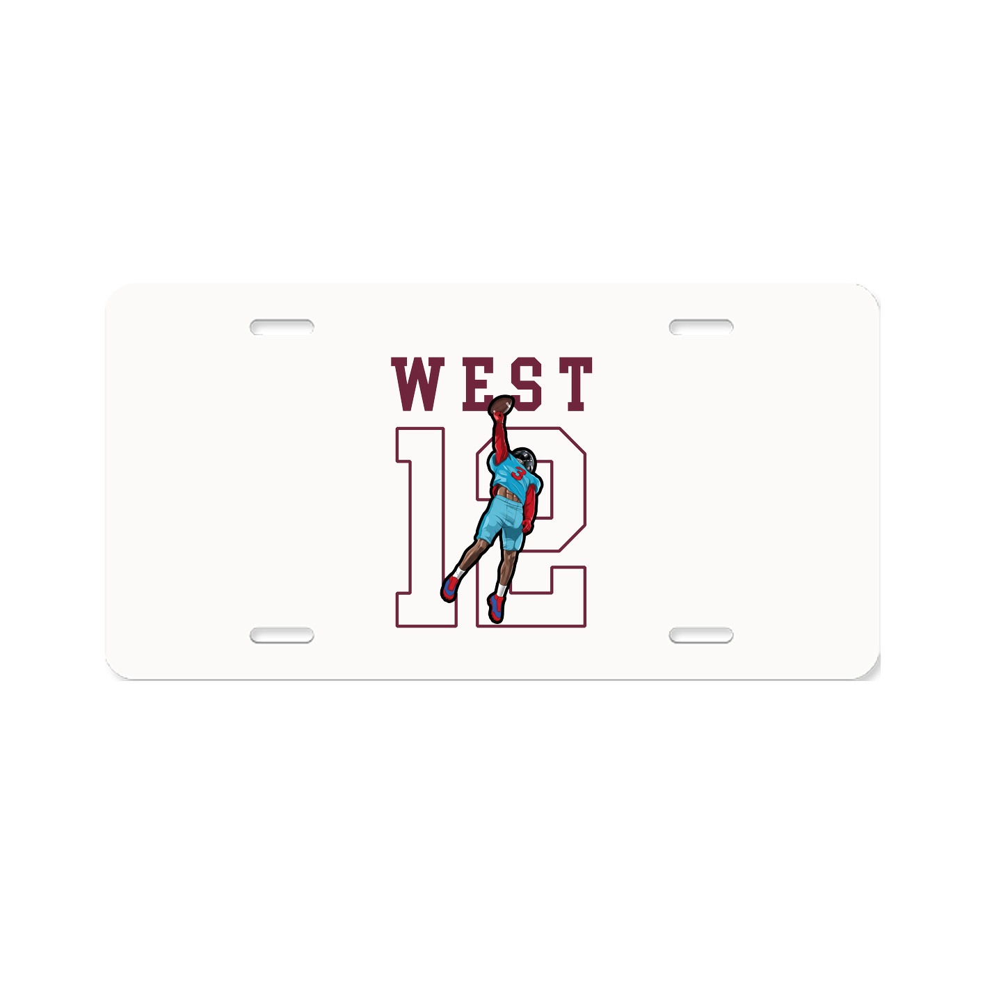Aluminum License Plate