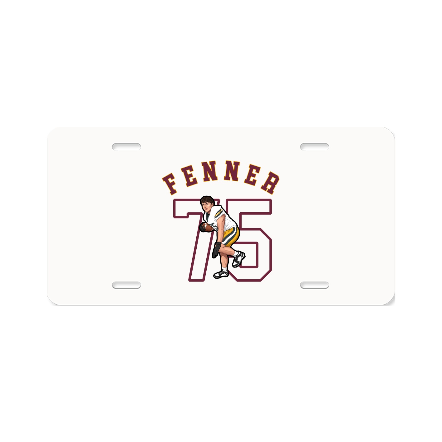License Plate — Shirsey Arch in Classic