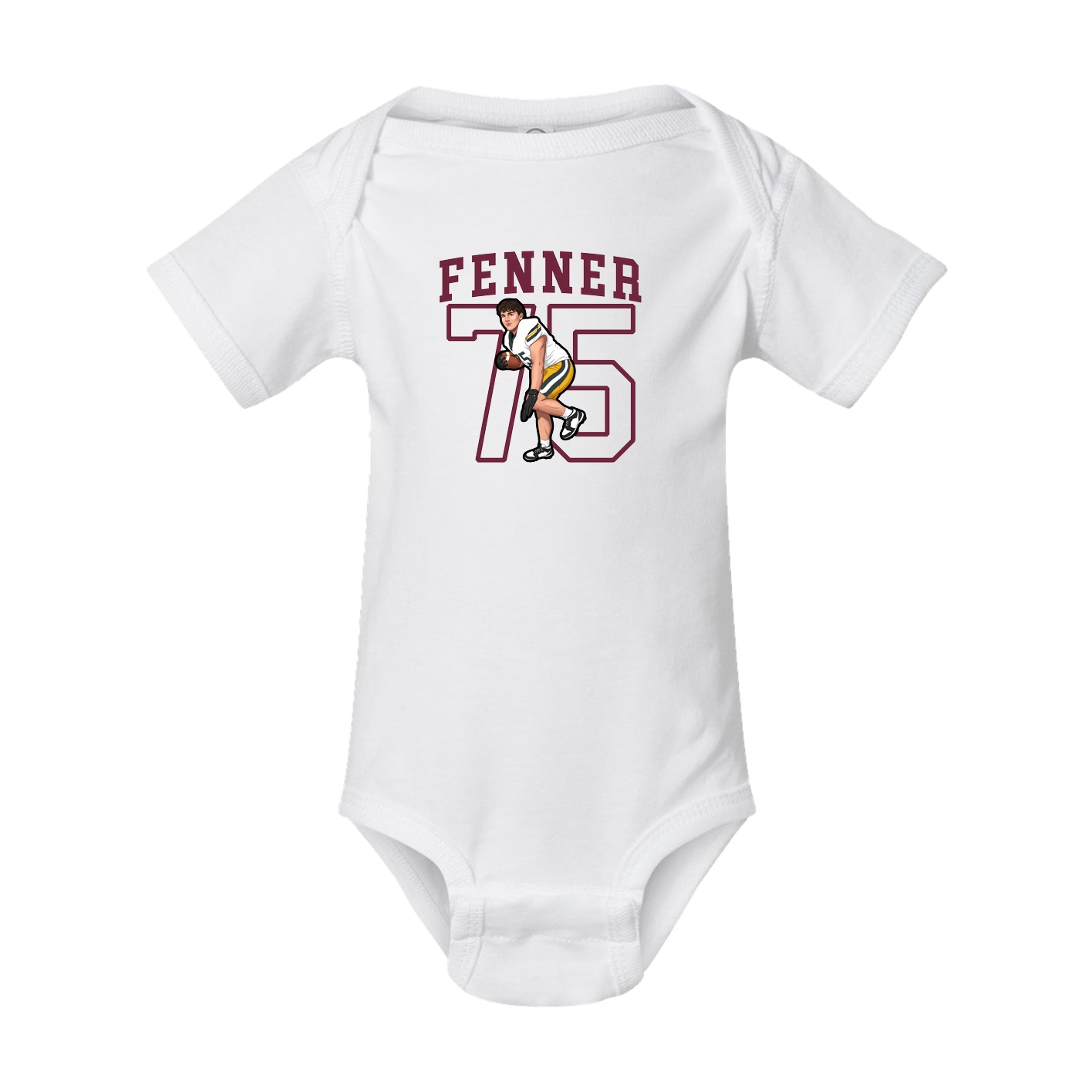 Baby Onesie — Shirsey in White
