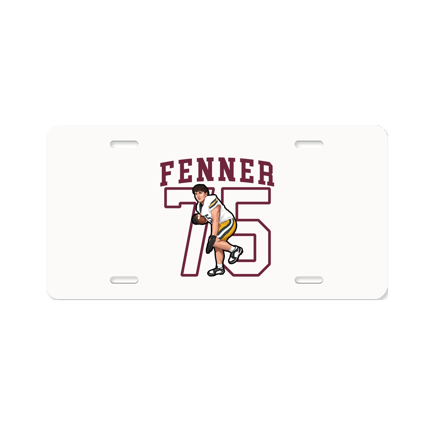 License Plate — Shirsey in Classic