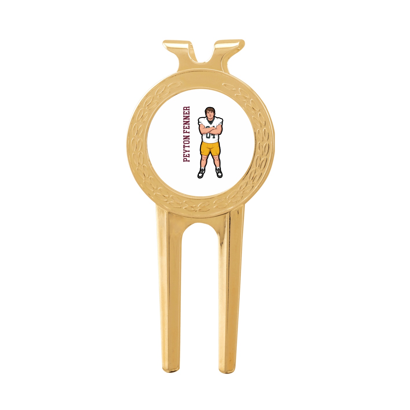Divot Tool with Ball Marker — Name Vertical in Classic