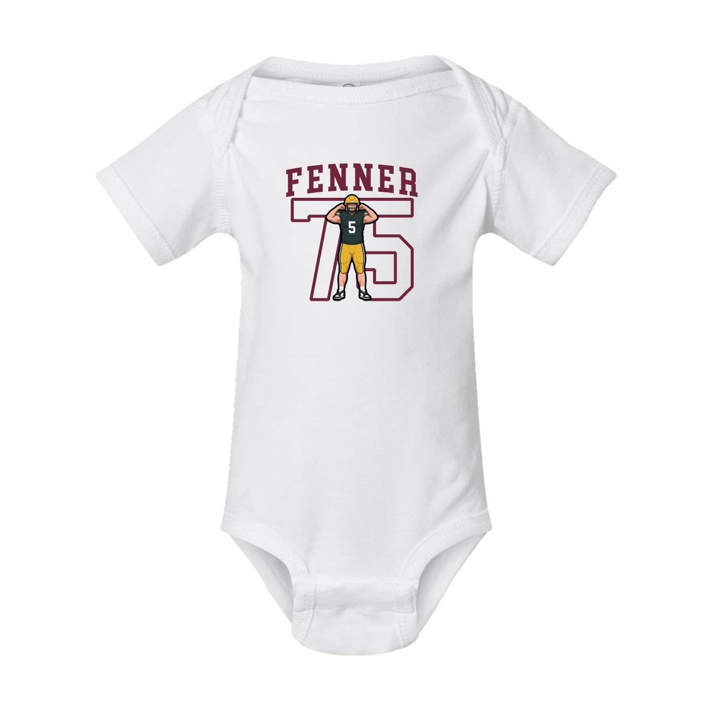 Baby Onesie — Shirsey in White