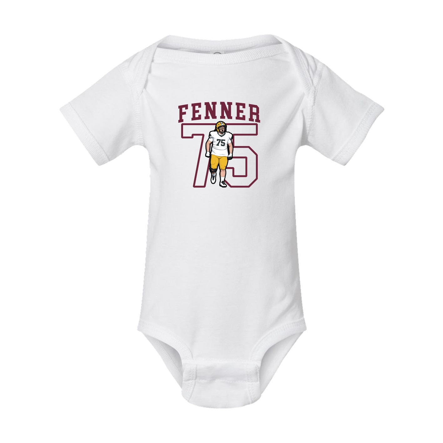 Baby Onesie — Shirsey in White