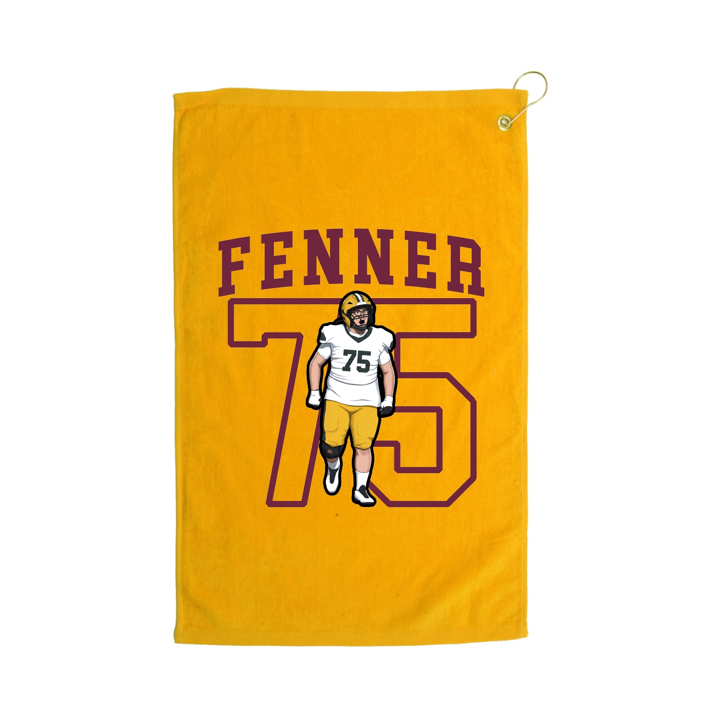 Golf Towel — Shirsey in Gold