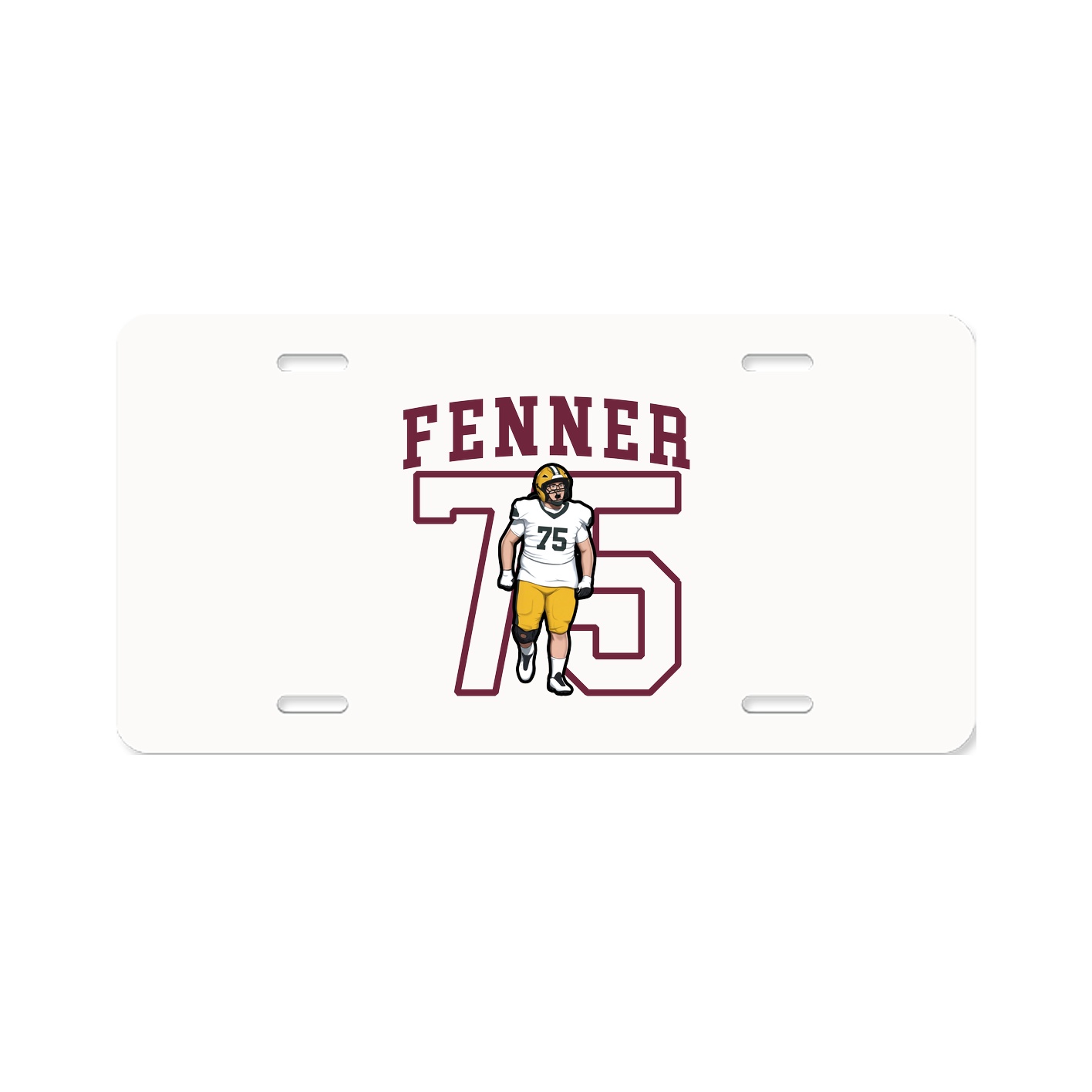 License Plate — Shirsey in Classic