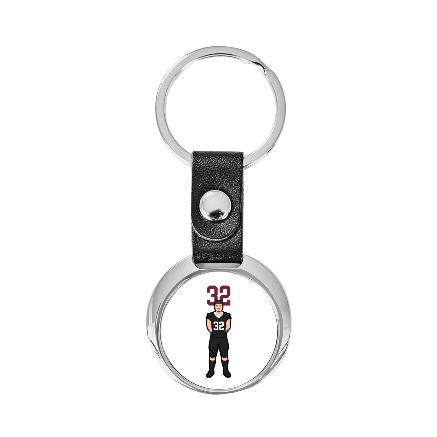 Key Chain — Number Top in Classic
