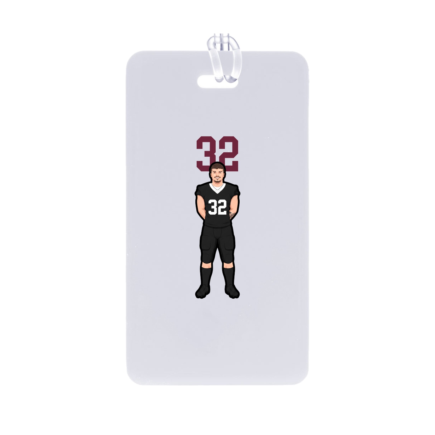 Bag Tag — Number Top in Classic