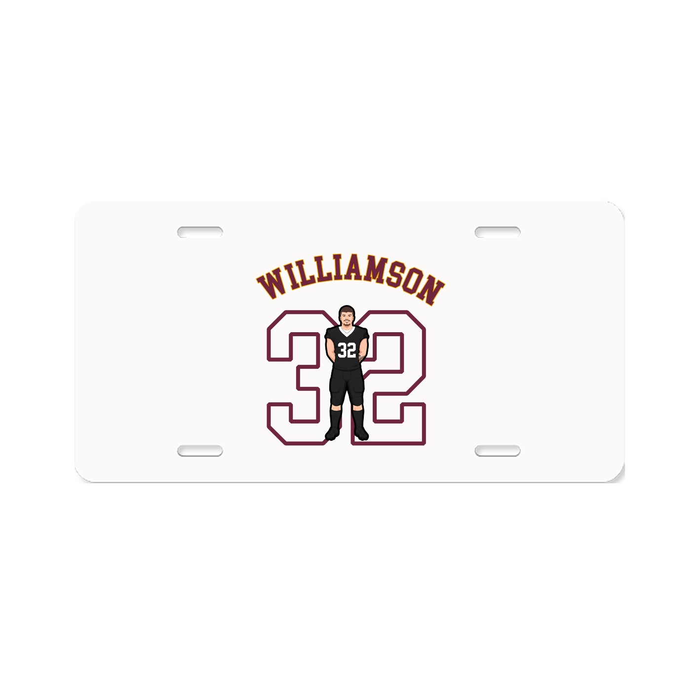 License Plate — Shirsey Arch in Classic