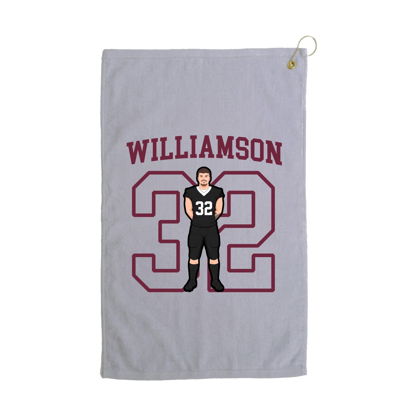 Golf Towel — Shirsey in Grey