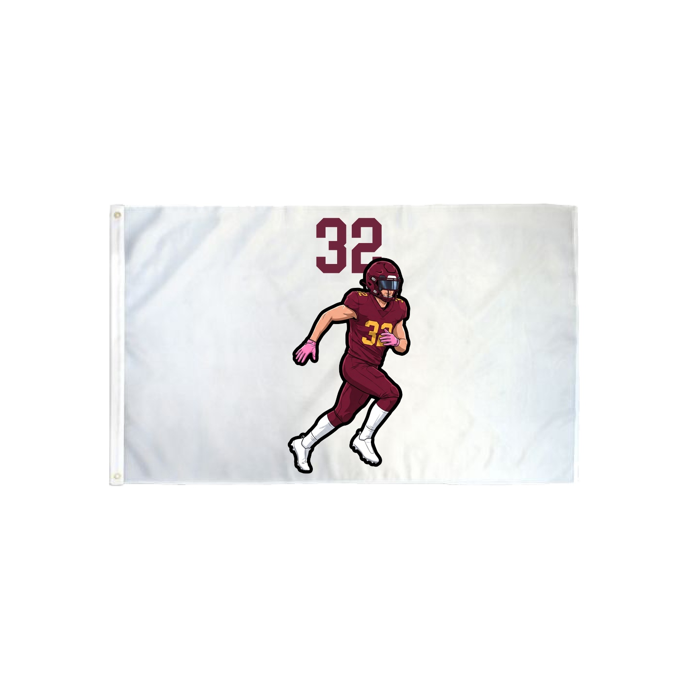 3x5 Flag — Number Top in Classic