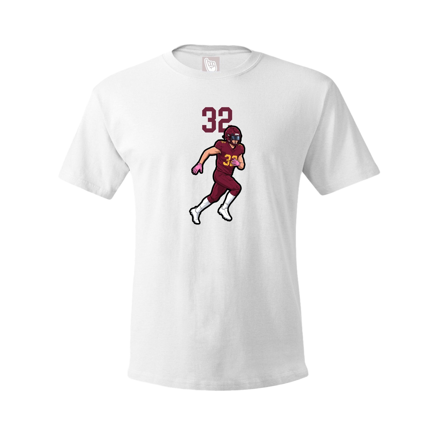 Tee — Number Top in White