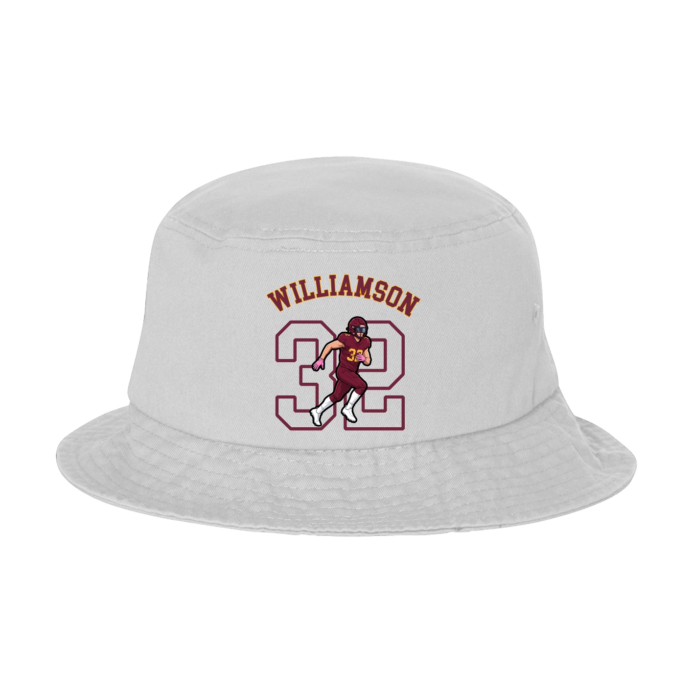 Bucket Cap — Shirsey Arch in White