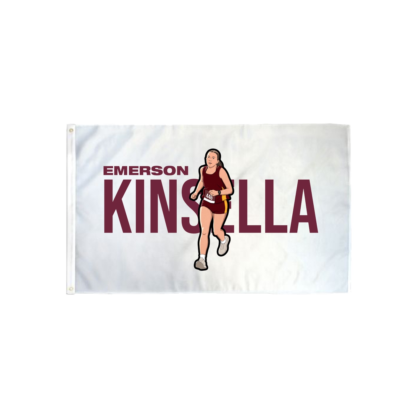 3x5 Flag — Player Name in Classic