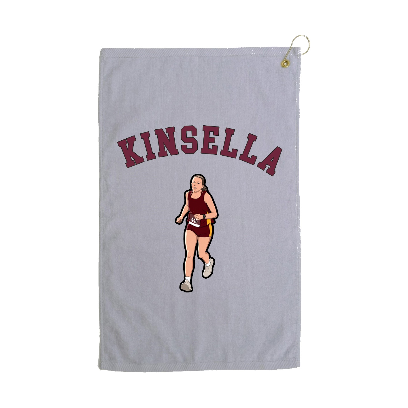 Golf Towel — Shirsey Arch in Grey