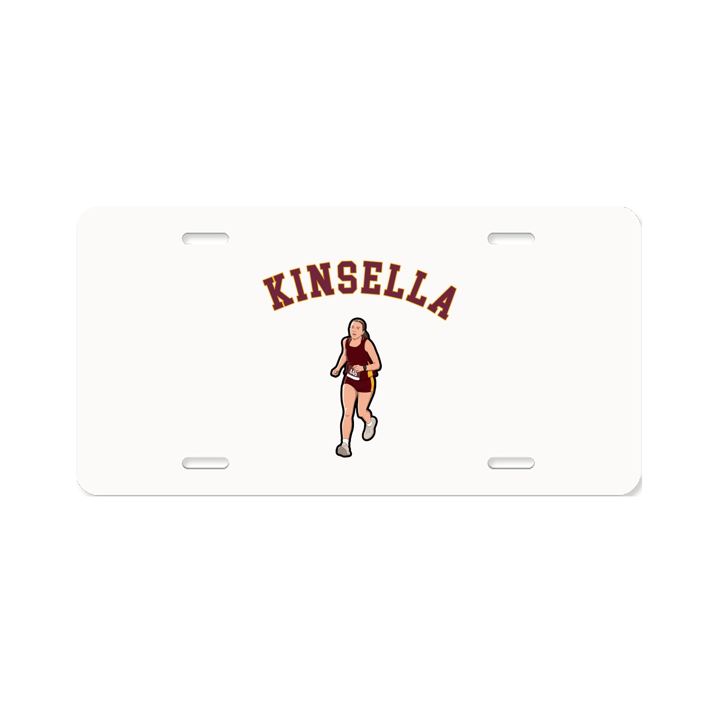License Plate — Shirsey Arch in Classic