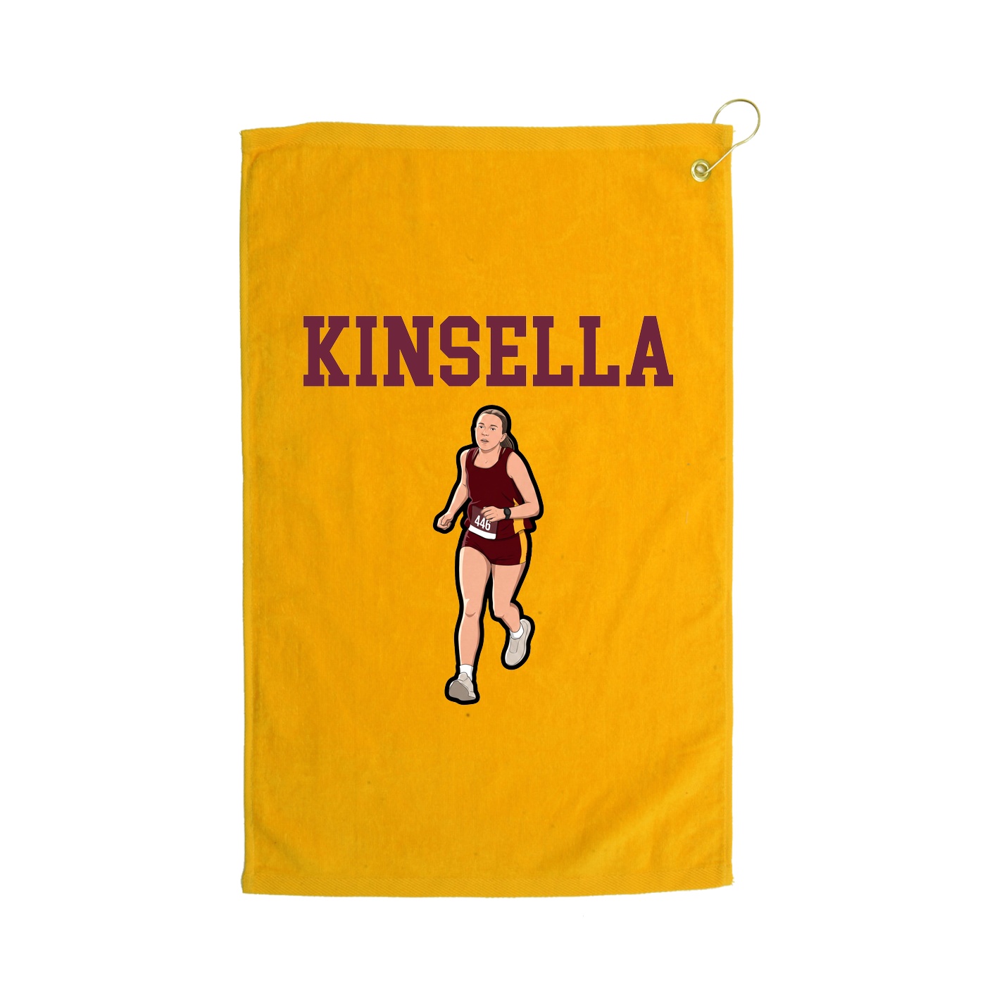 Golf Towel — Shirsey in Gold