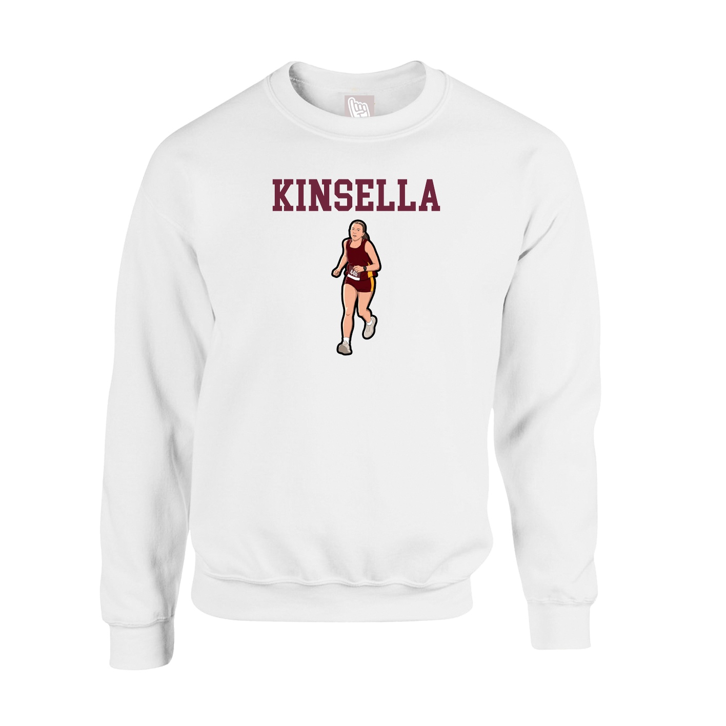 Fleece Crew — Shirsey in White
