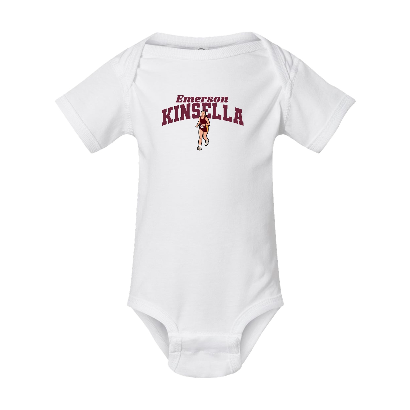 Baby Onesie — Signature Arch in White