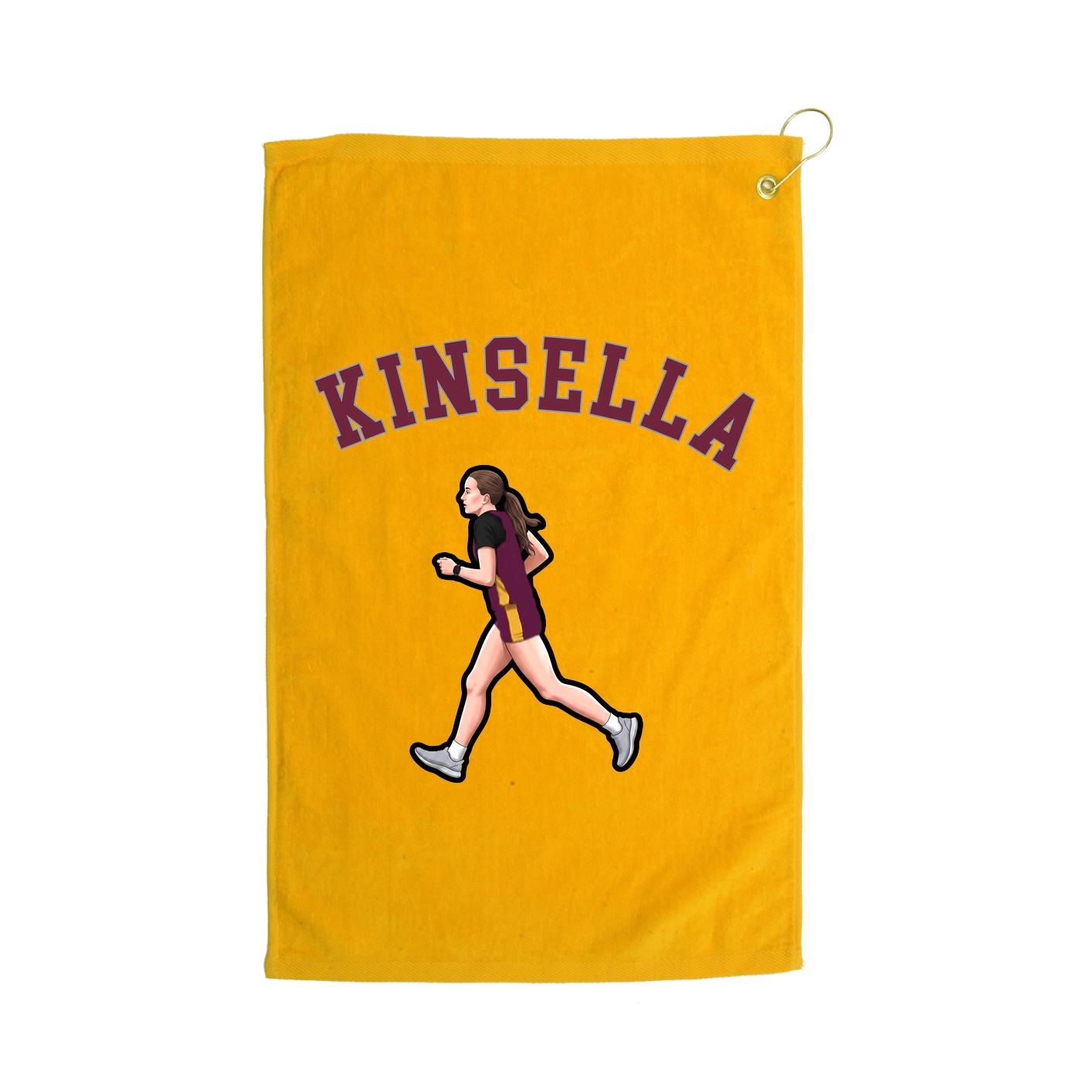 Golf Towel — Shirsey Arch in Gold