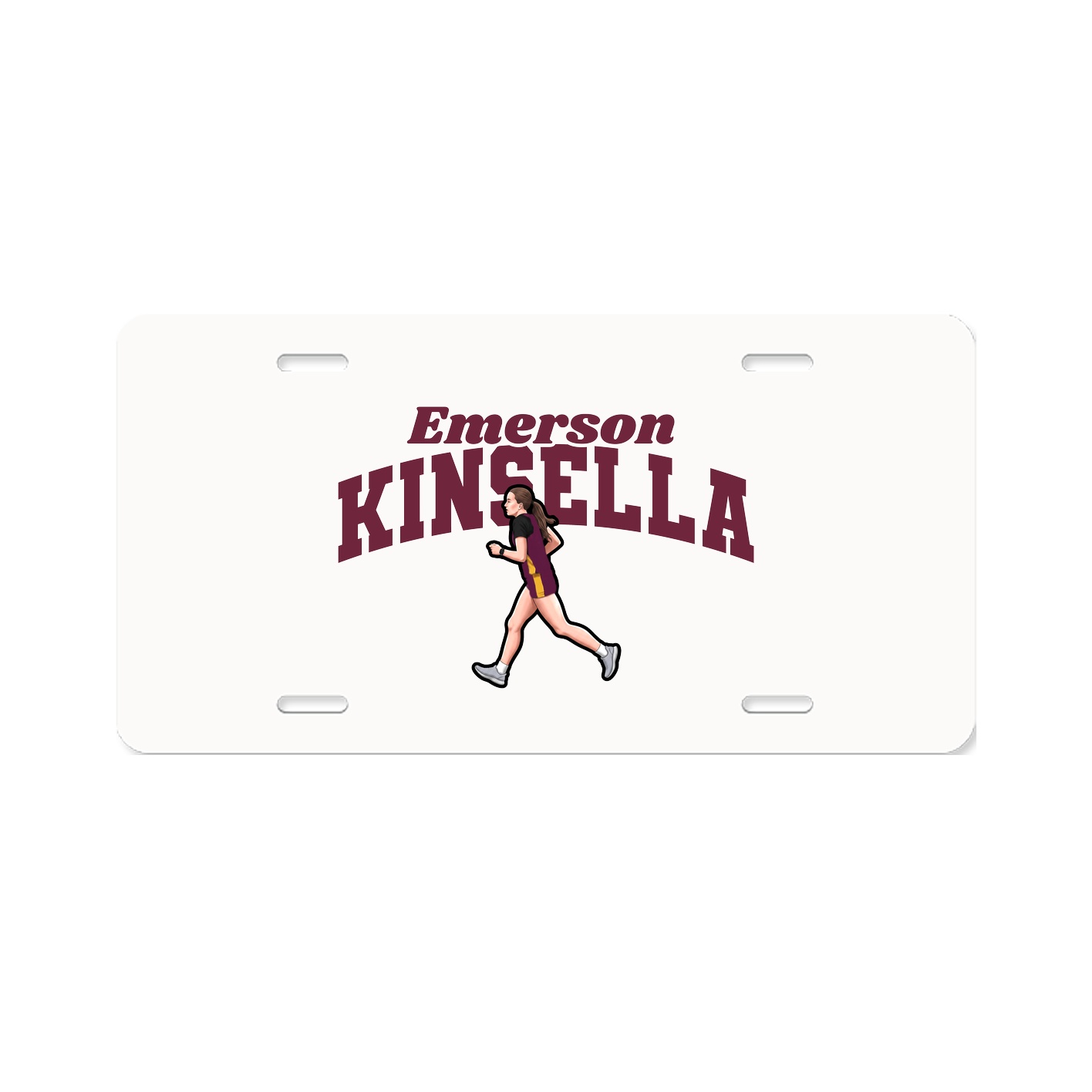 License Plate — Signature Arch in Classic