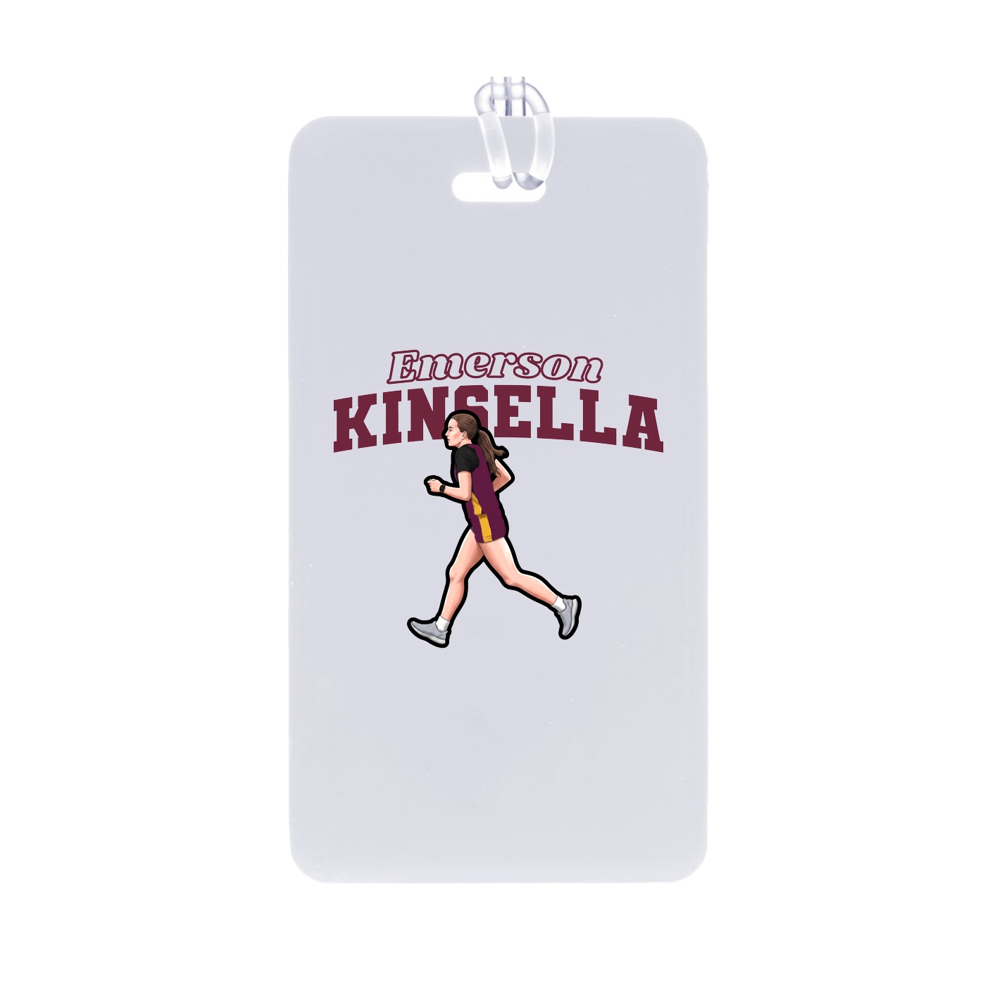 Bag Tag — Name Arch in Classic