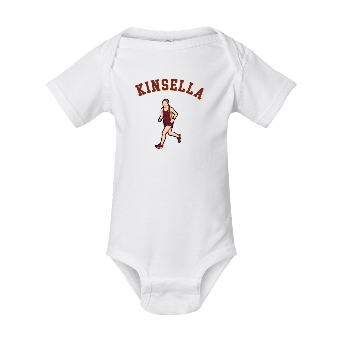 Baby Onesie — Shirsey Arch in White