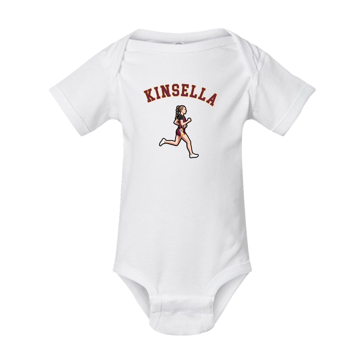 Baby Onesie — Shirsey Arch in White