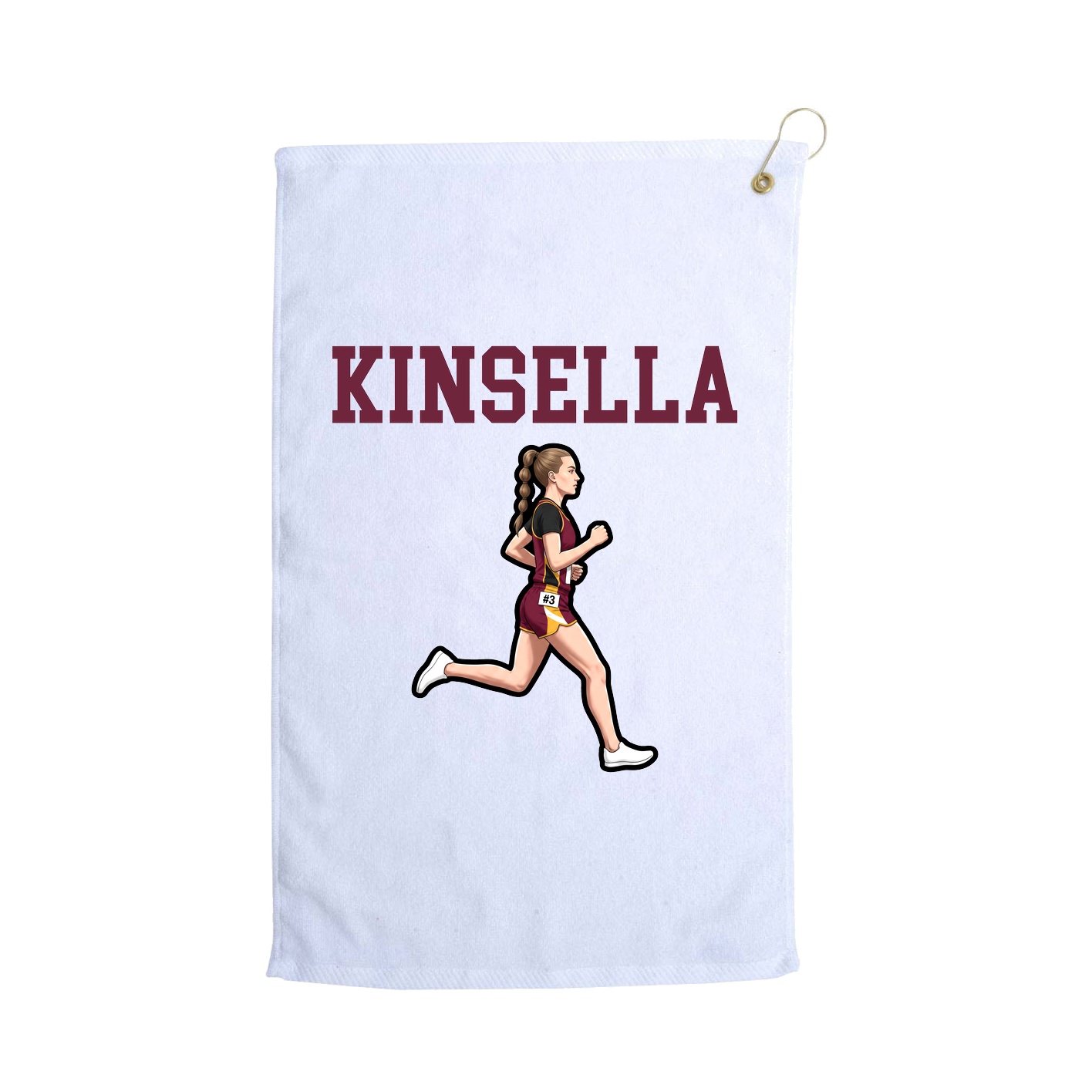 Golf Towel — Shirsey in White