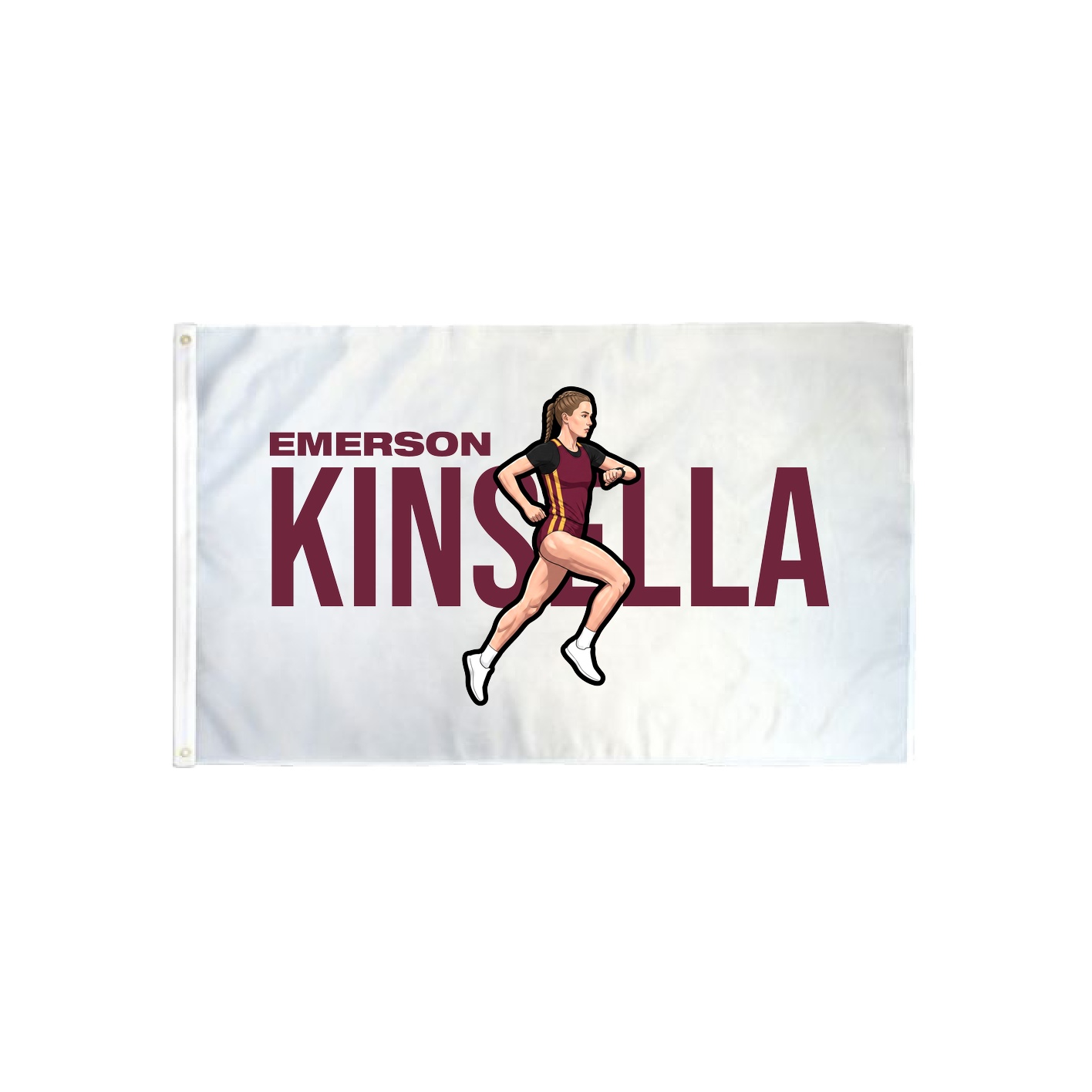 3x5 Flag — Player Name in Classic