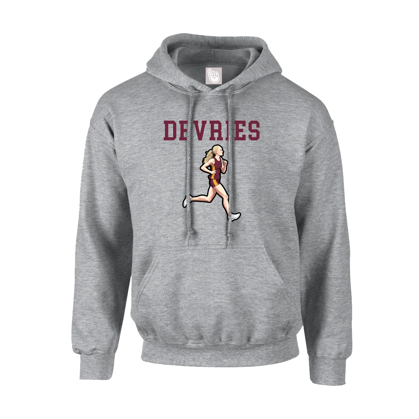 Hoodie — Shirsey in Grey