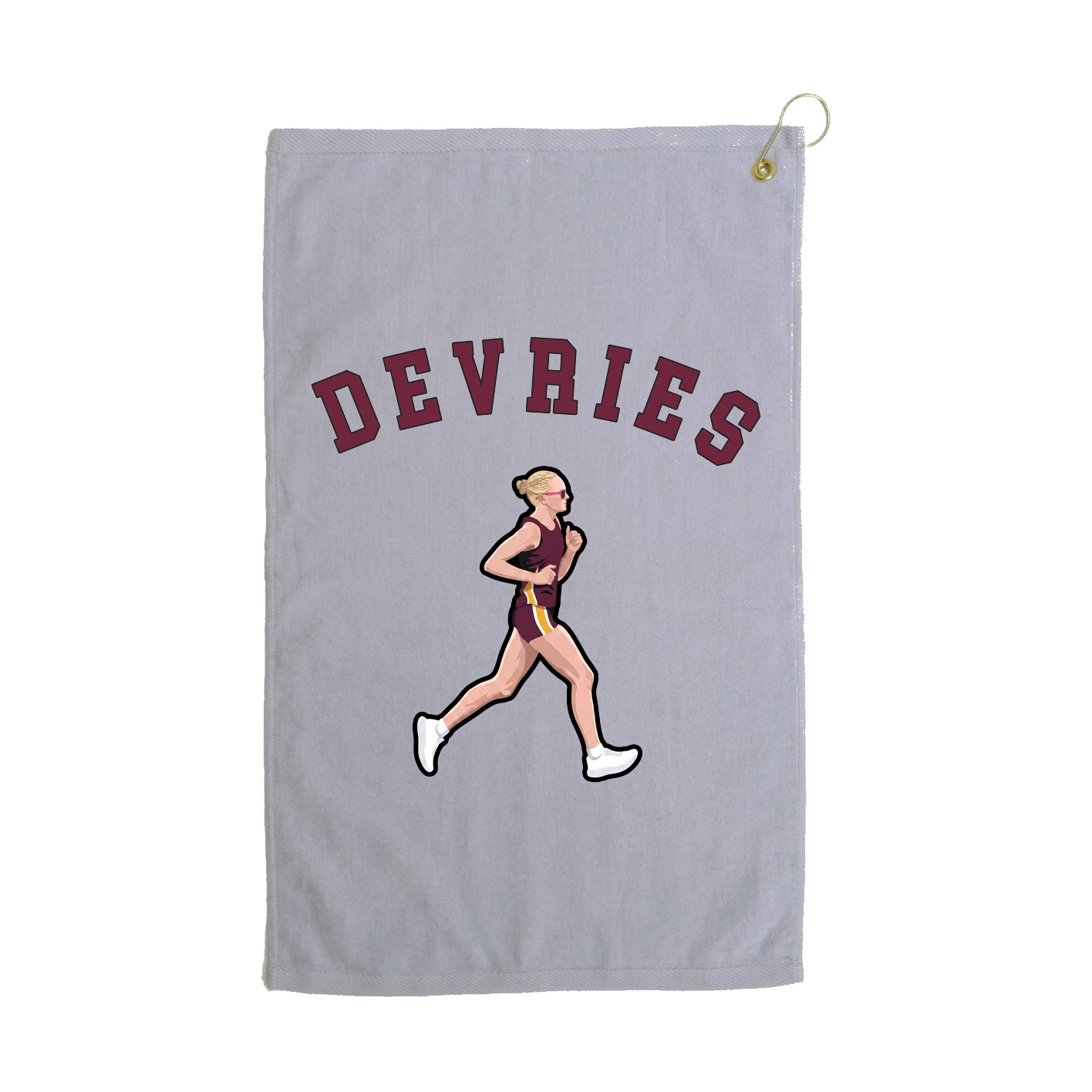 Golf Towel — Shirsey Arch in Grey