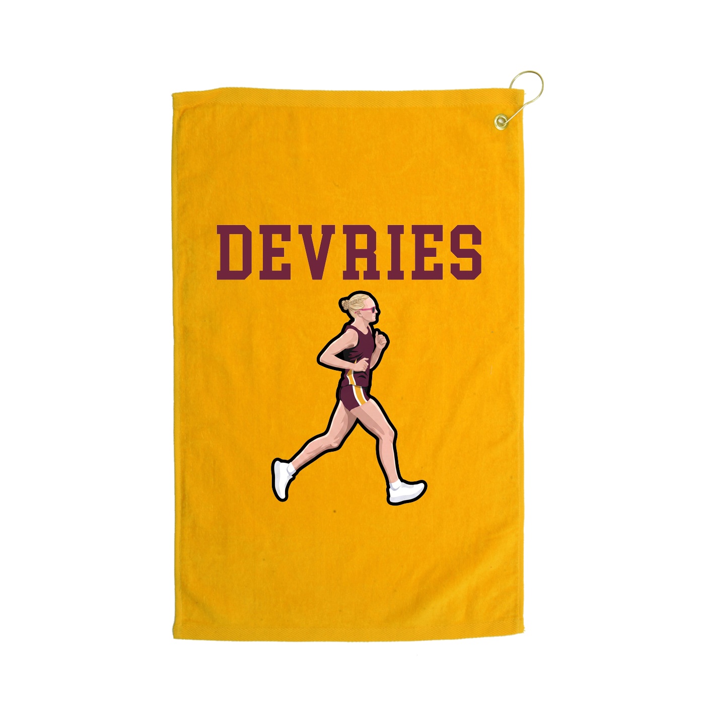 Golf Towel — Shirsey in Gold