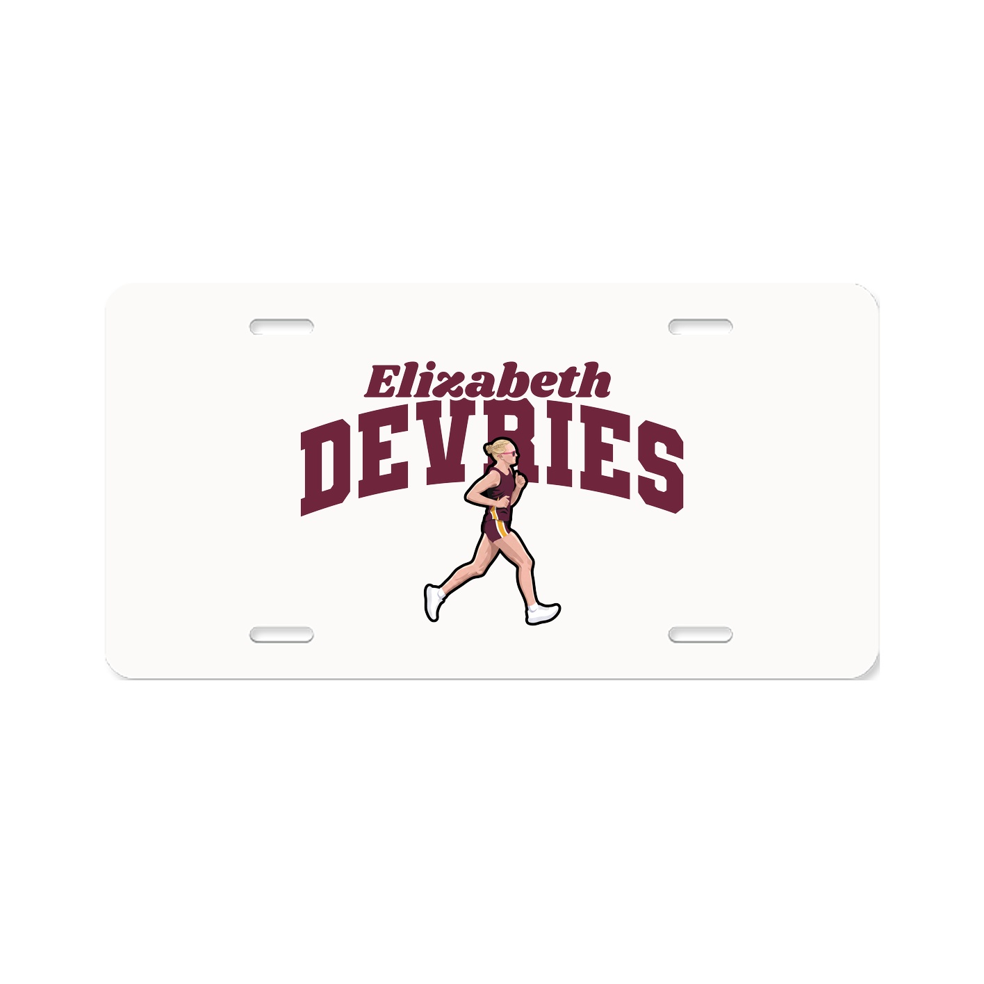 License Plate — Signature Arch in Classic