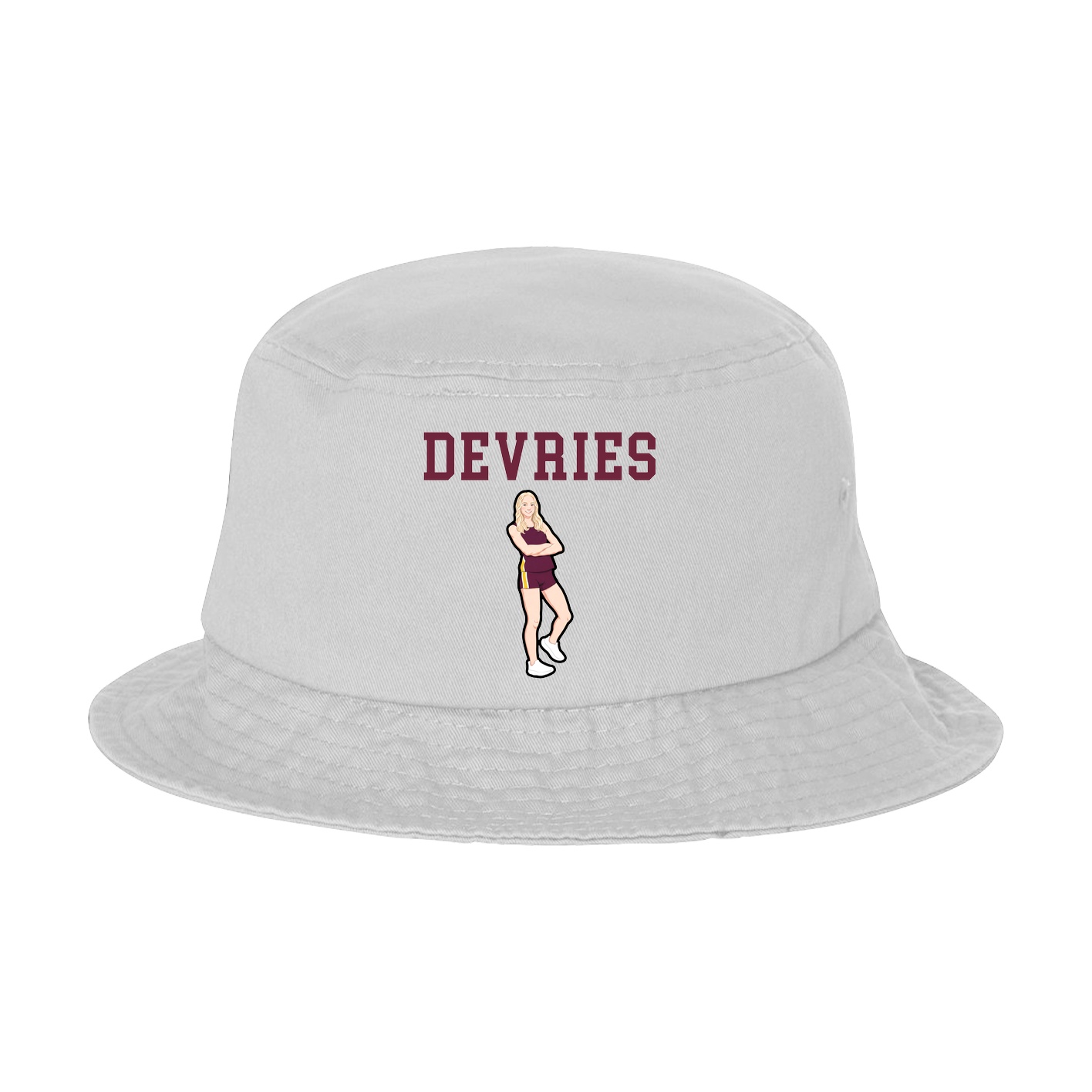 Bucket Cap — Shirsey in White