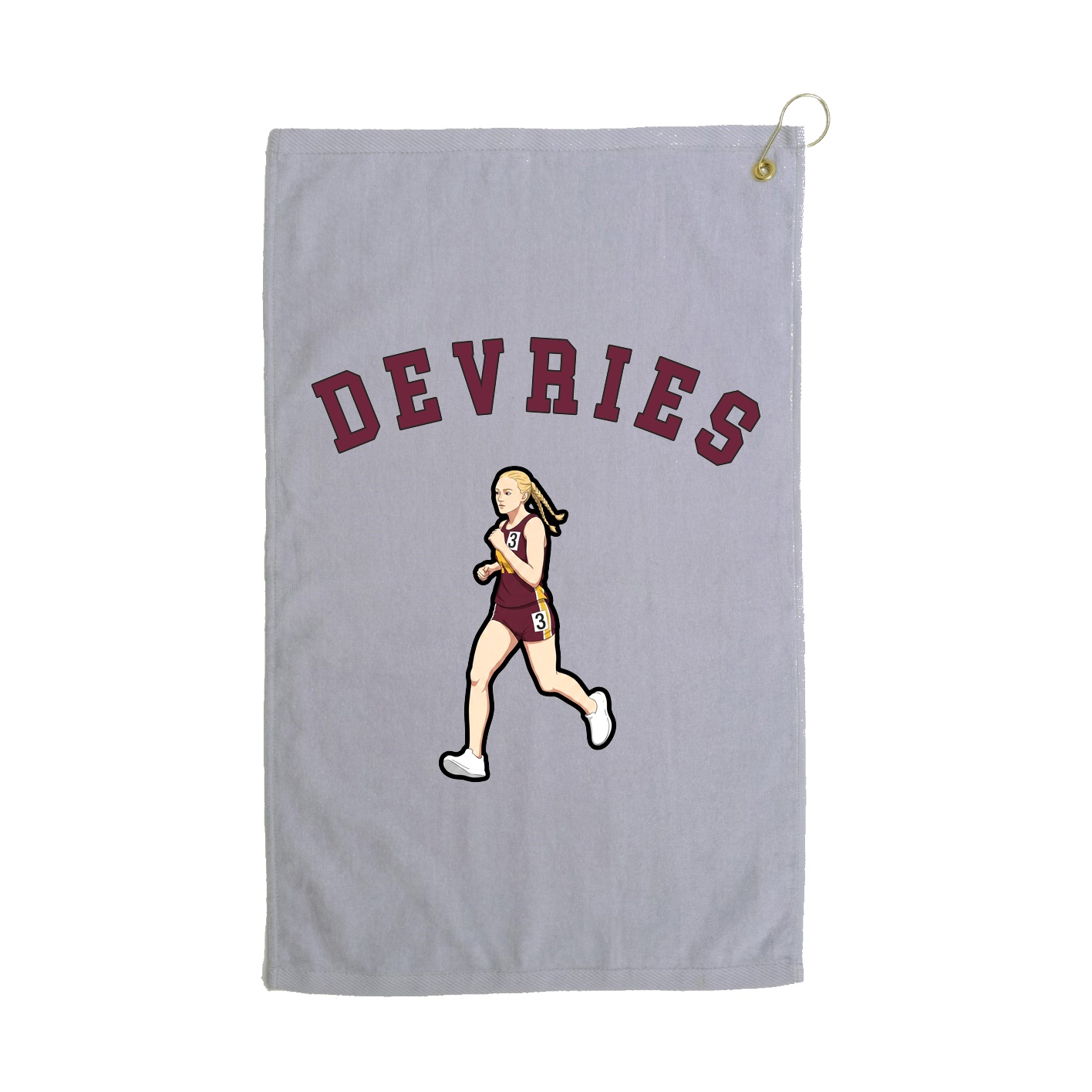 Golf Towel — Shirsey Arch in Grey