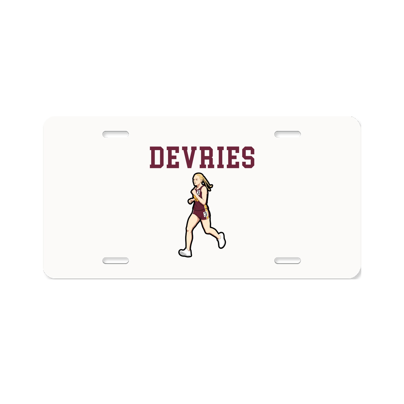 License Plate — Shirsey in Classic