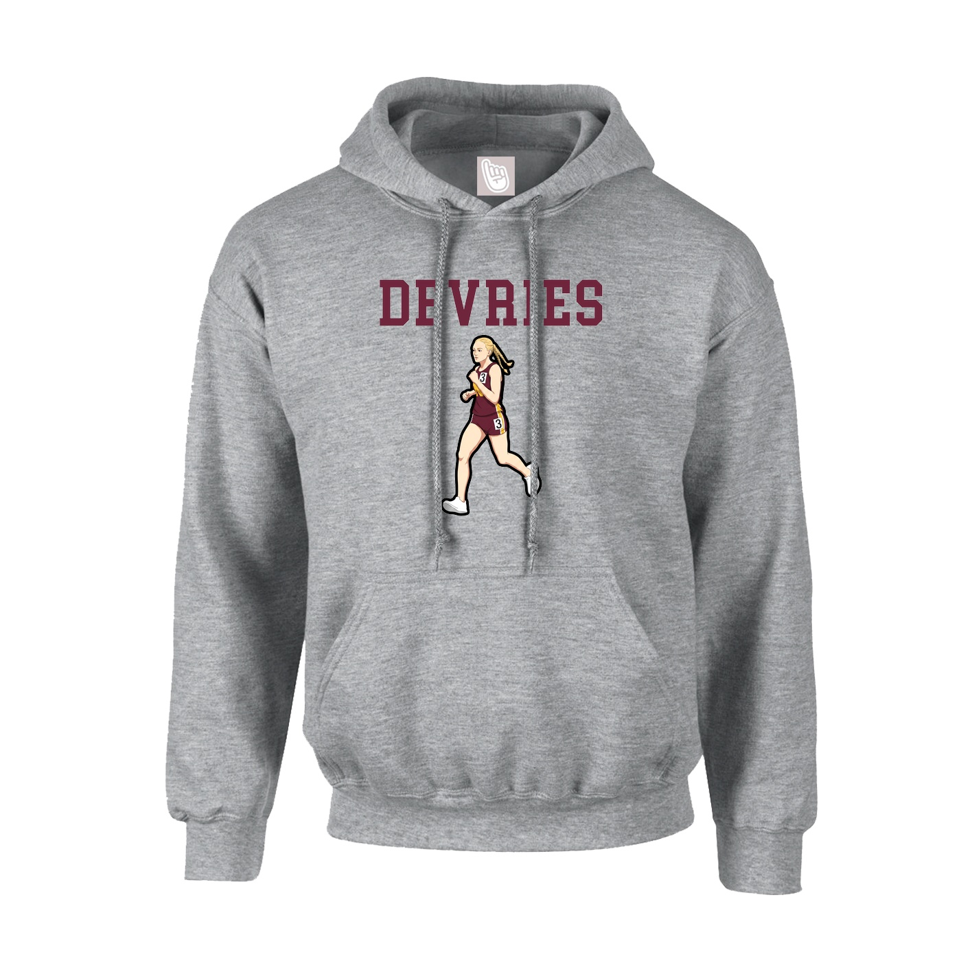 Youth Hoodie — Shirsey in Grey