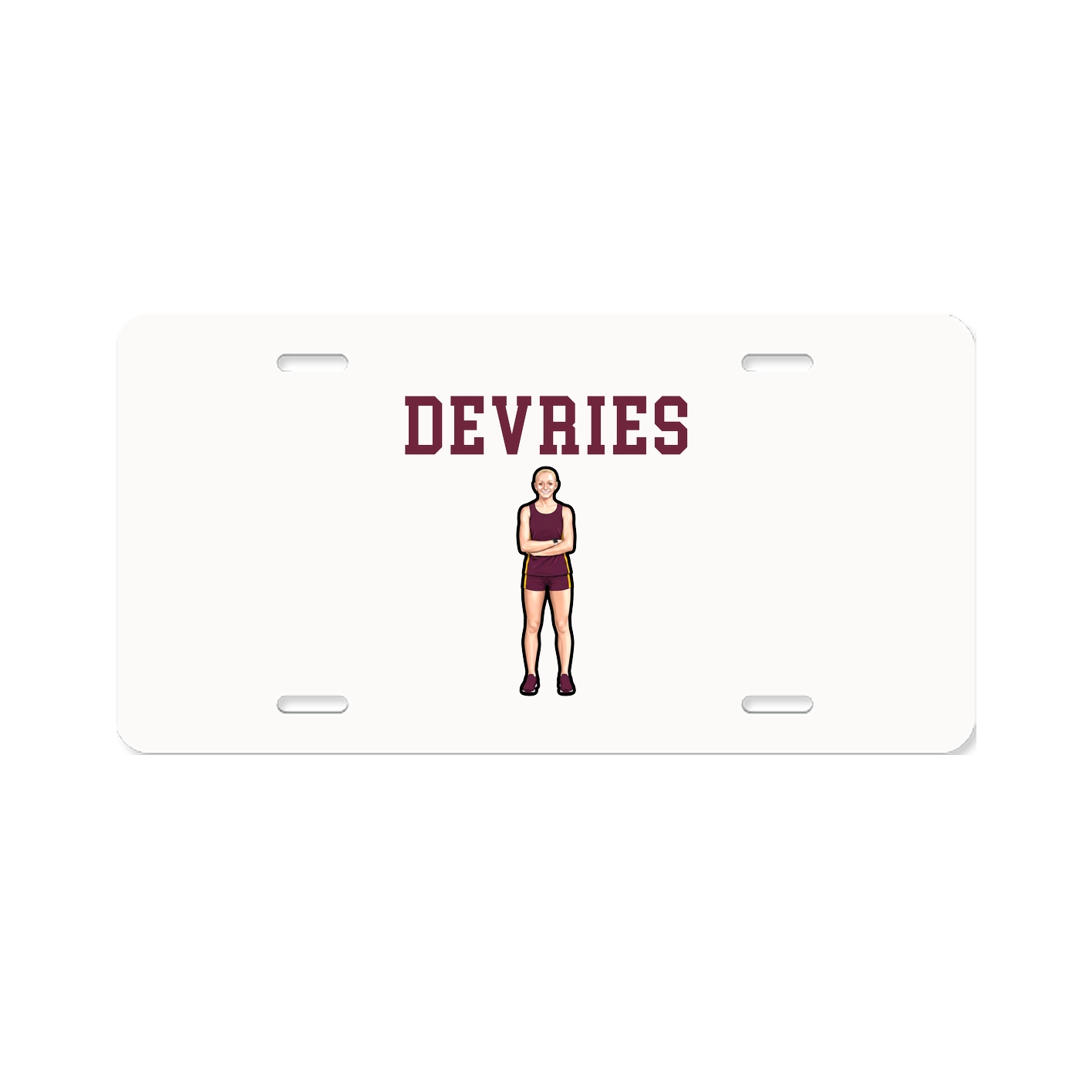 License Plate — Shirsey in Classic