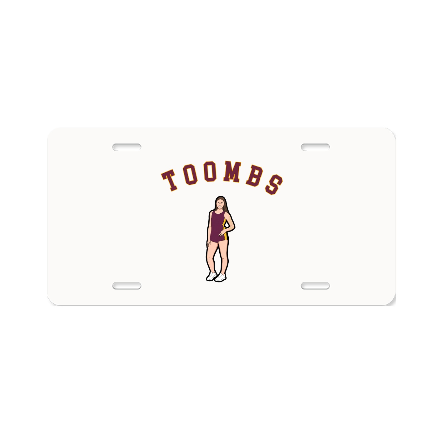 License Plate — Shirsey Arch in Classic