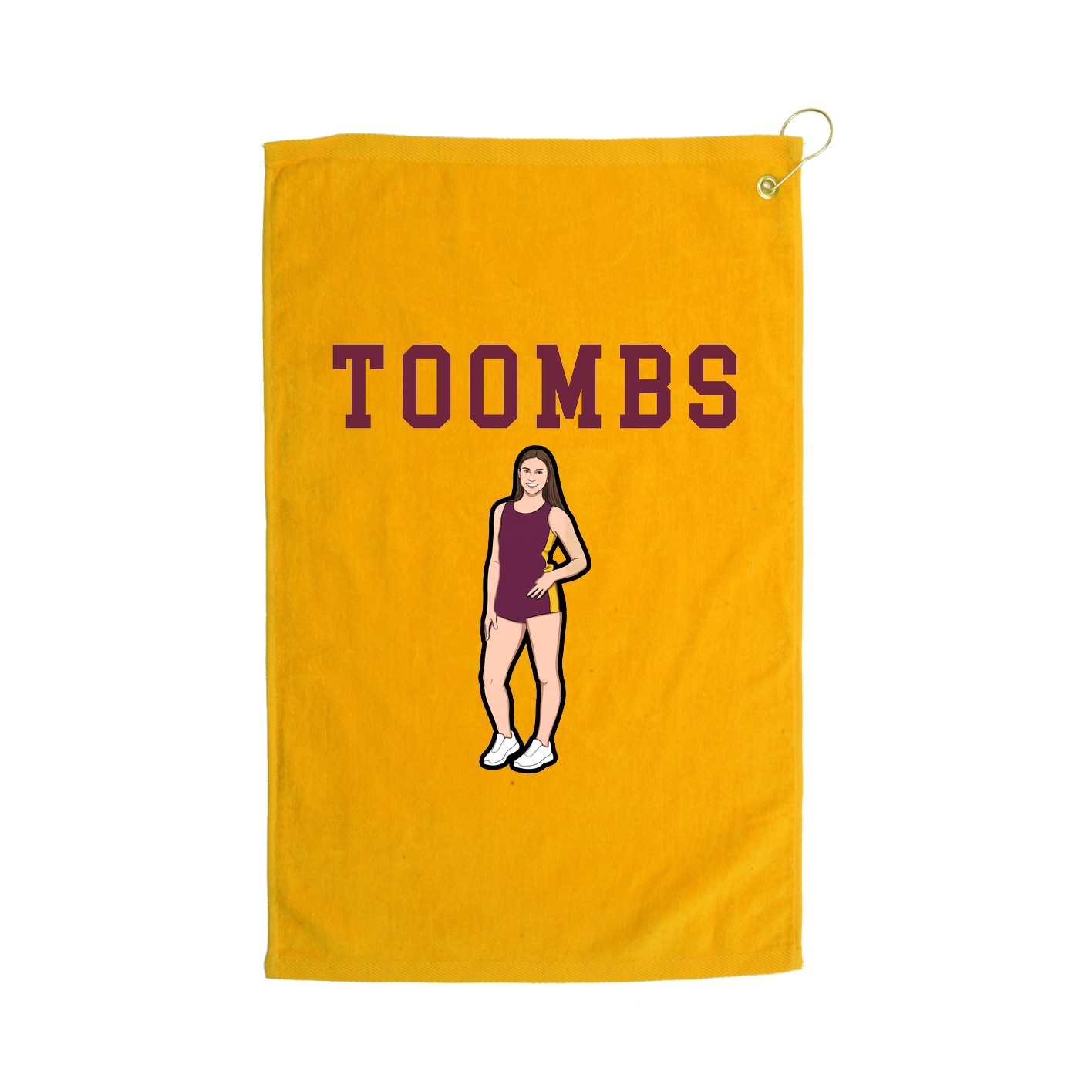 Golf Towel — Shirsey in Gold