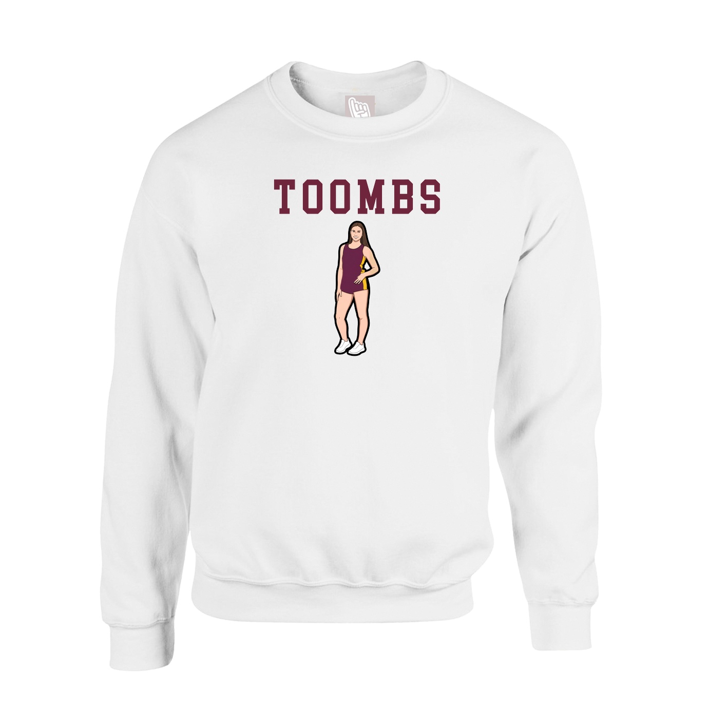 Fleece Crew — Shirsey in White