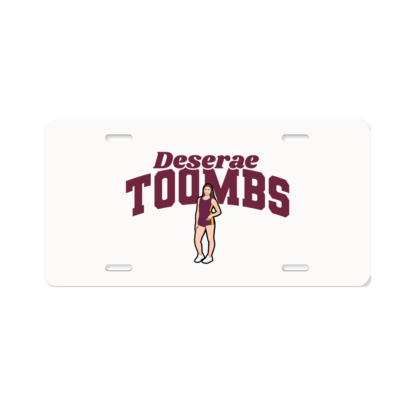 License Plate — Signature Arch in Classic