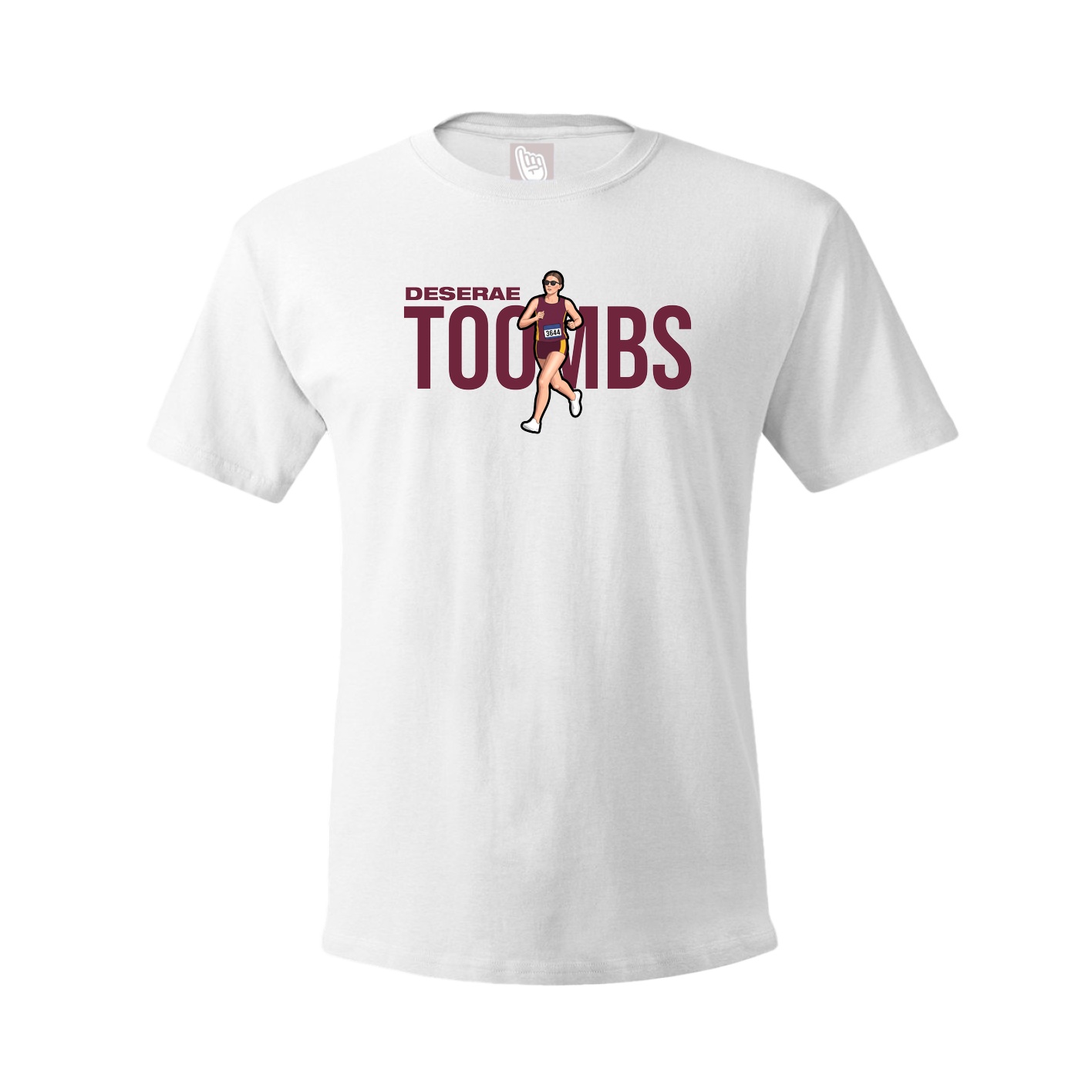 Youth Tee — Player Name in White