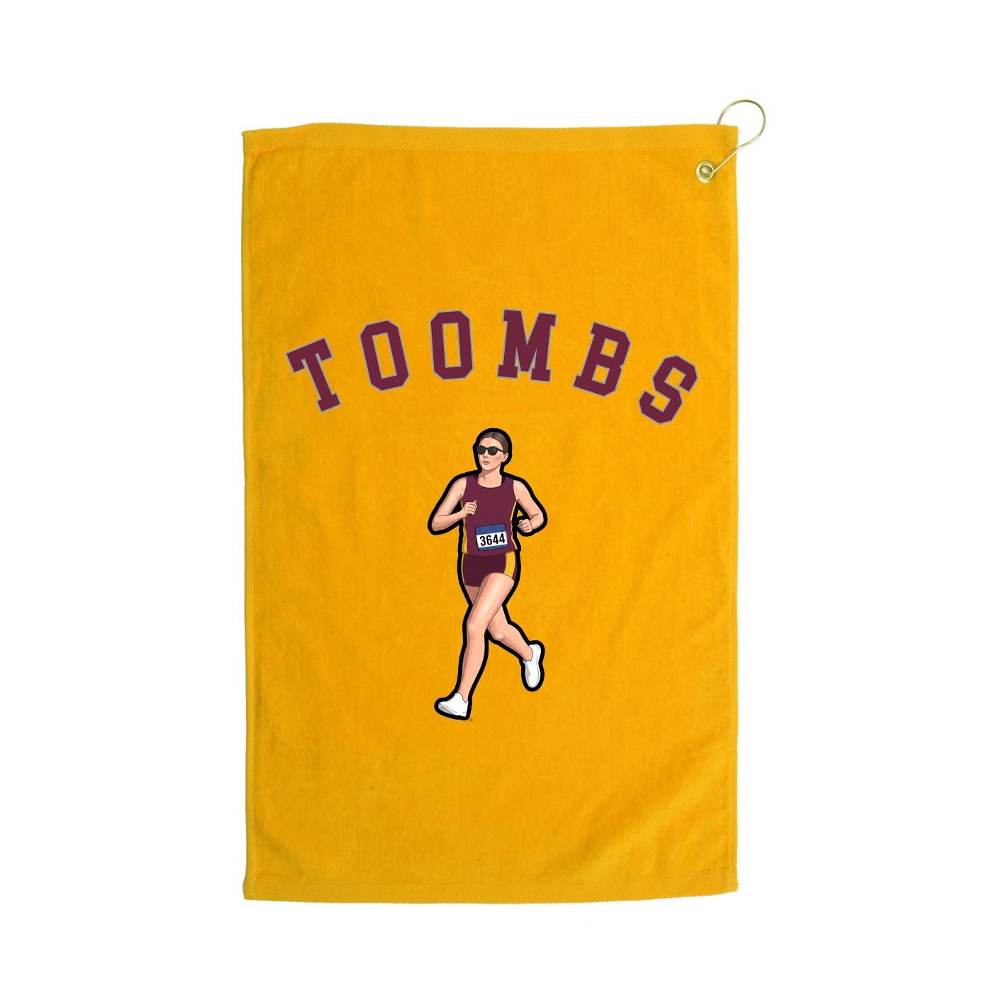 Golf Towel — Shirsey Arch in Gold