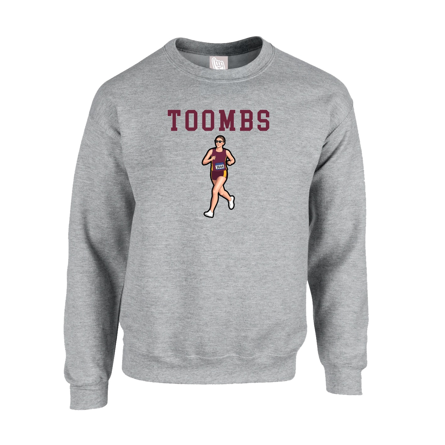 Fleece Crew — Shirsey in Grey