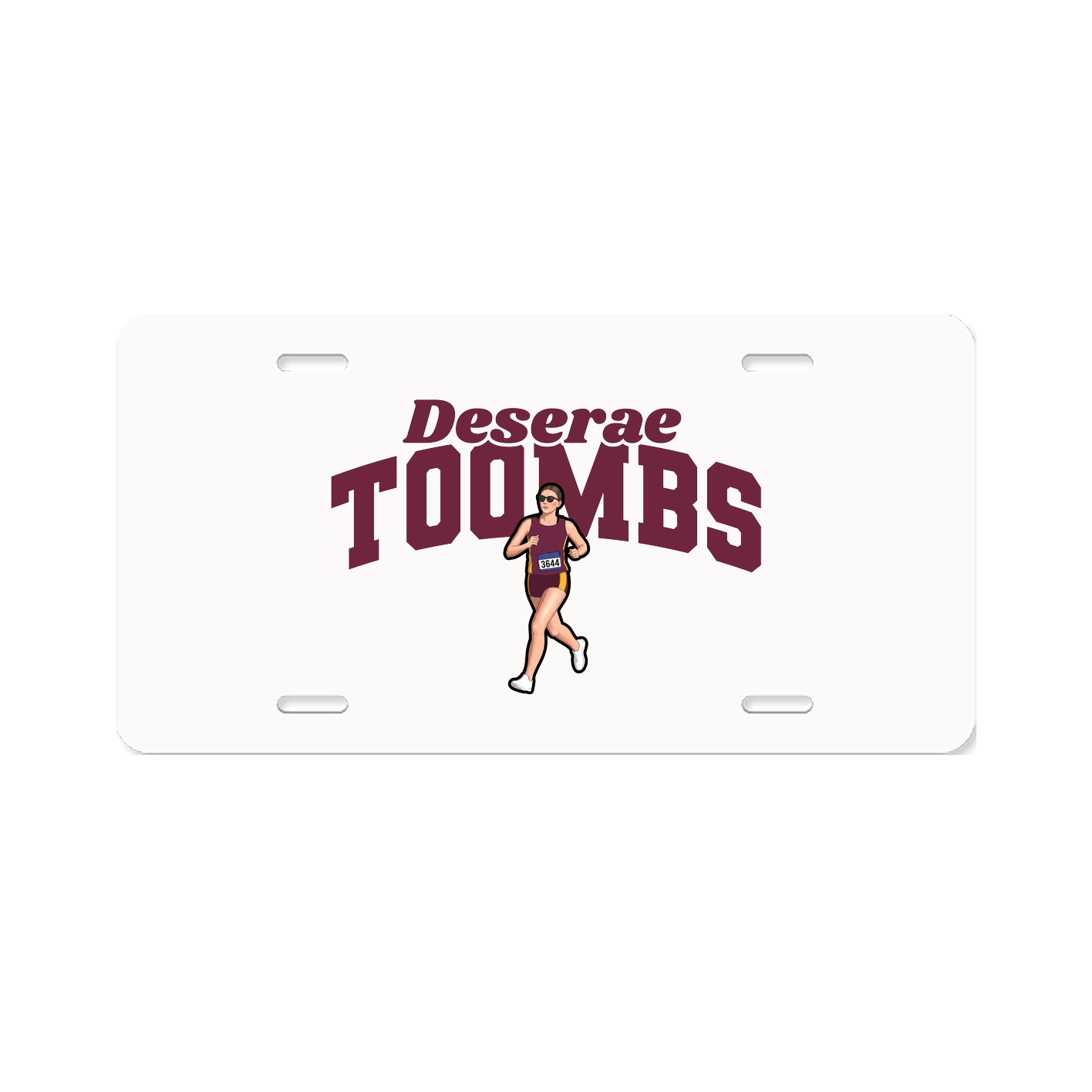 License Plate — Signature Arch in Classic