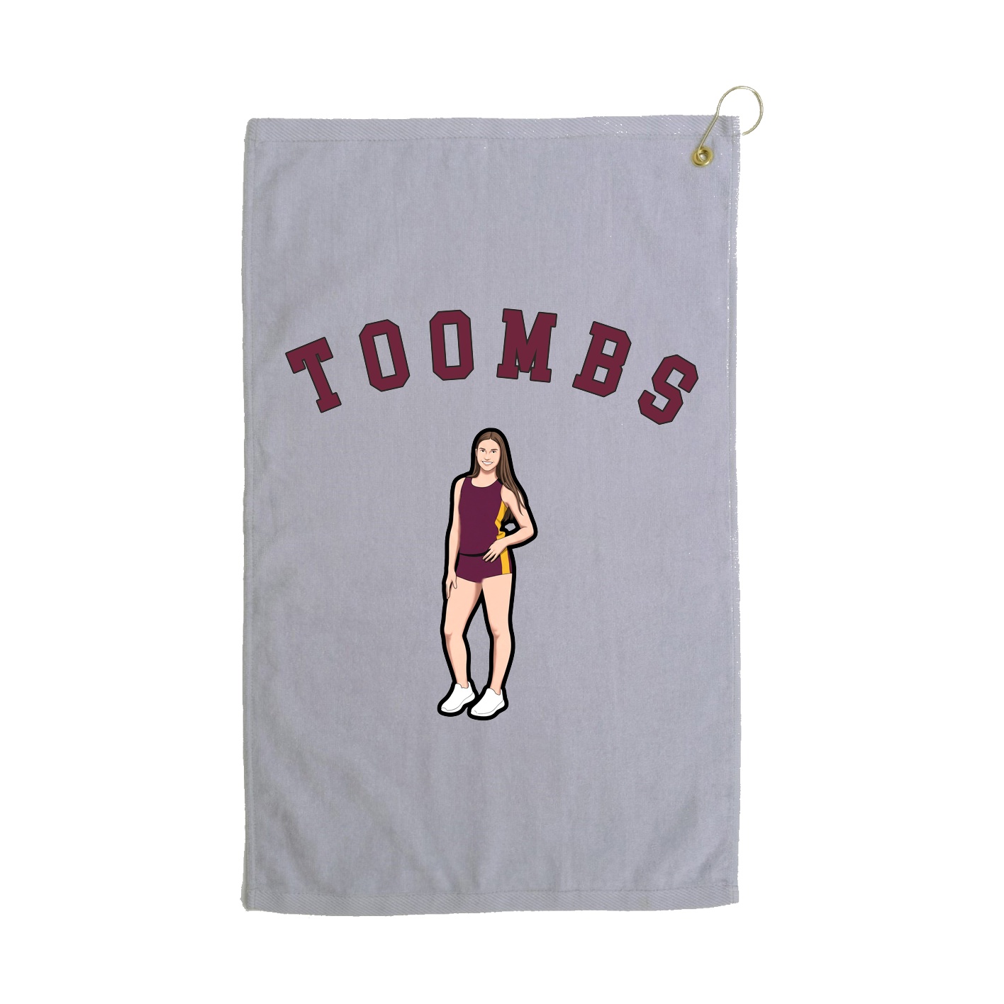 Golf Towel — Shirsey Arch in Grey