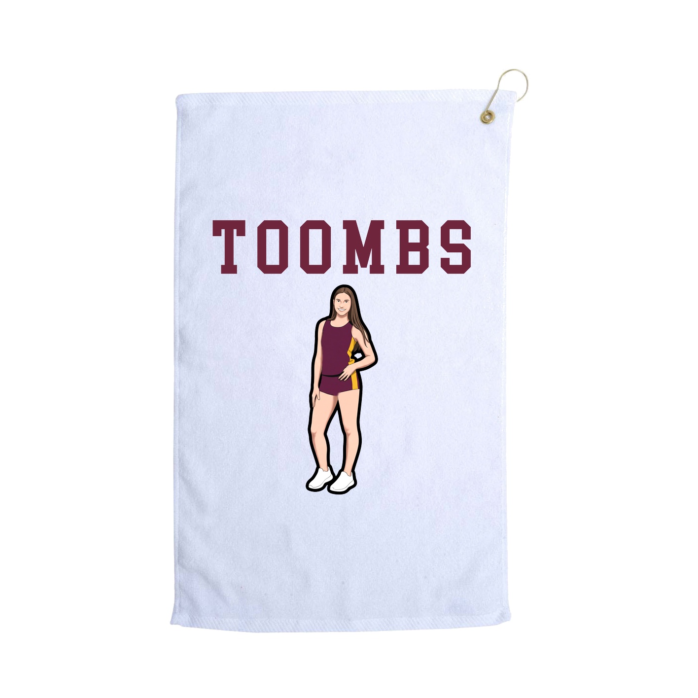 Golf Towel — Shirsey in White