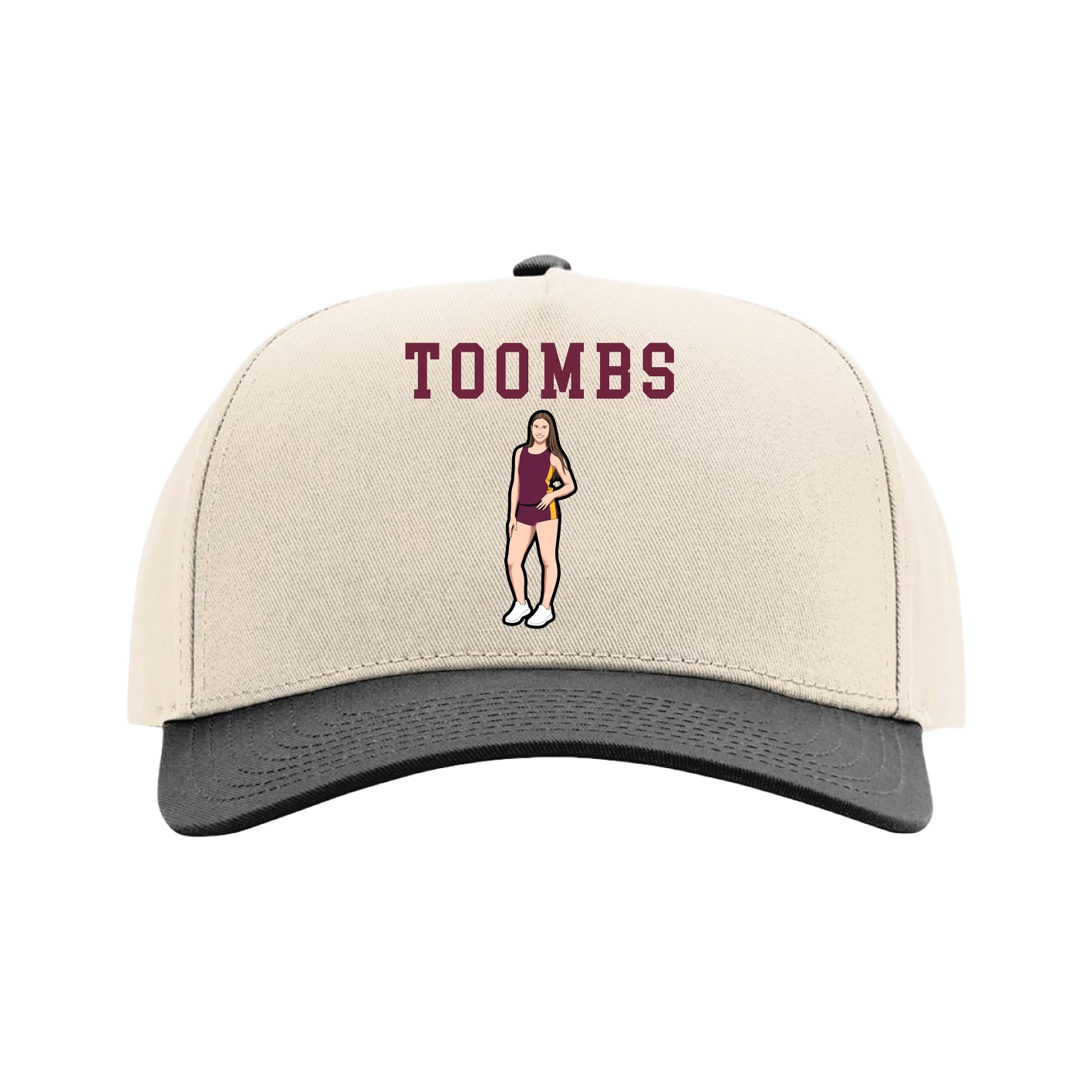 Full Fabric Five-Panel Champ Cap